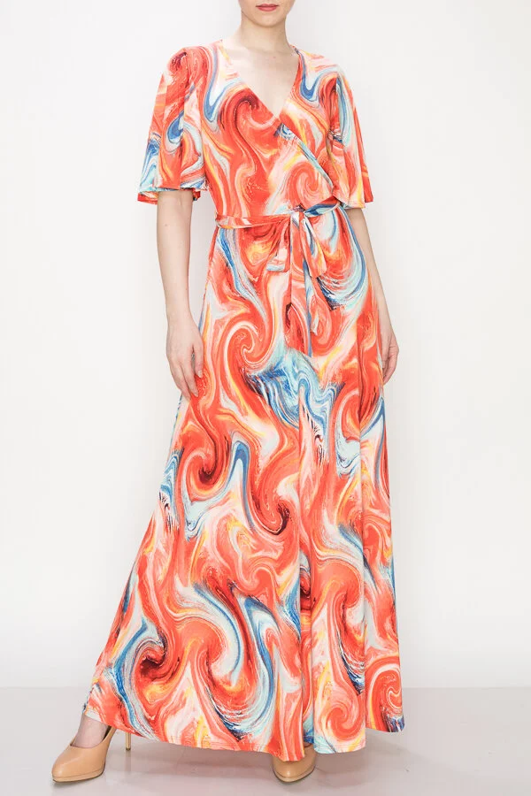 Janette fashion maxi dress clearance